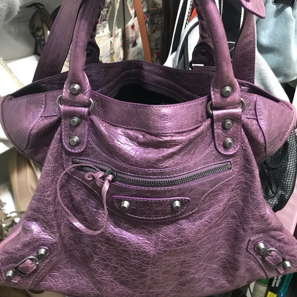 Balenciaga Authentic purple bag- Sample Sale